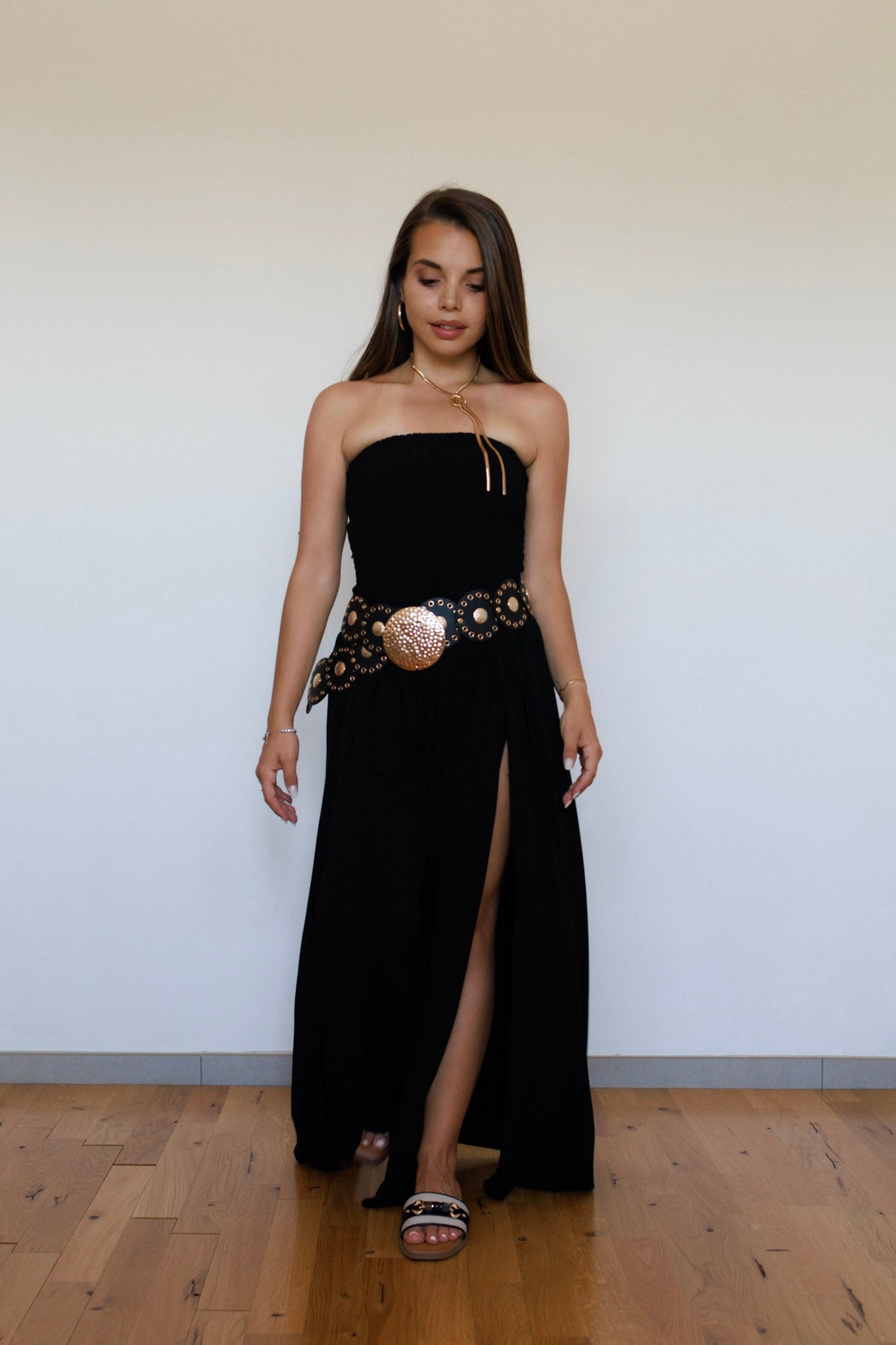 Jumpsuit elegante nero