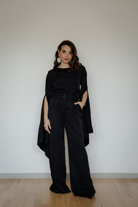 Coordinato elegante nero