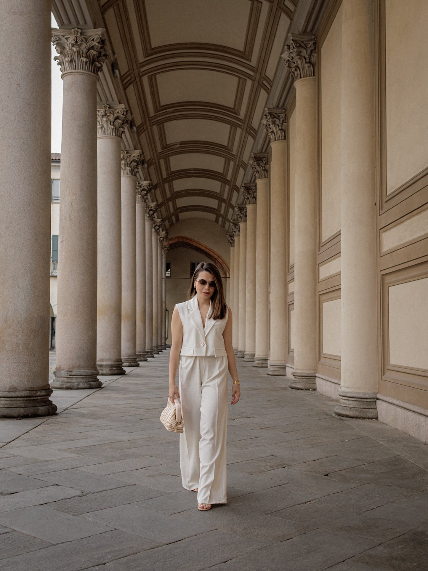 Completo top e pantaloni elegante