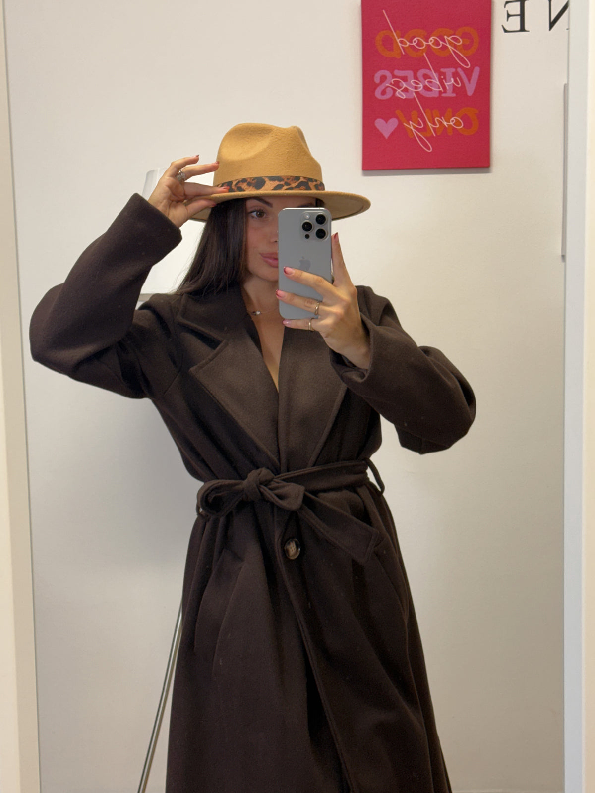 Cappotto “MANHATTAN” marrone