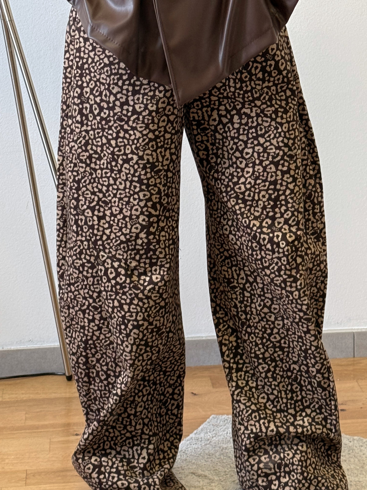 Jeans leopardati “ZOE”