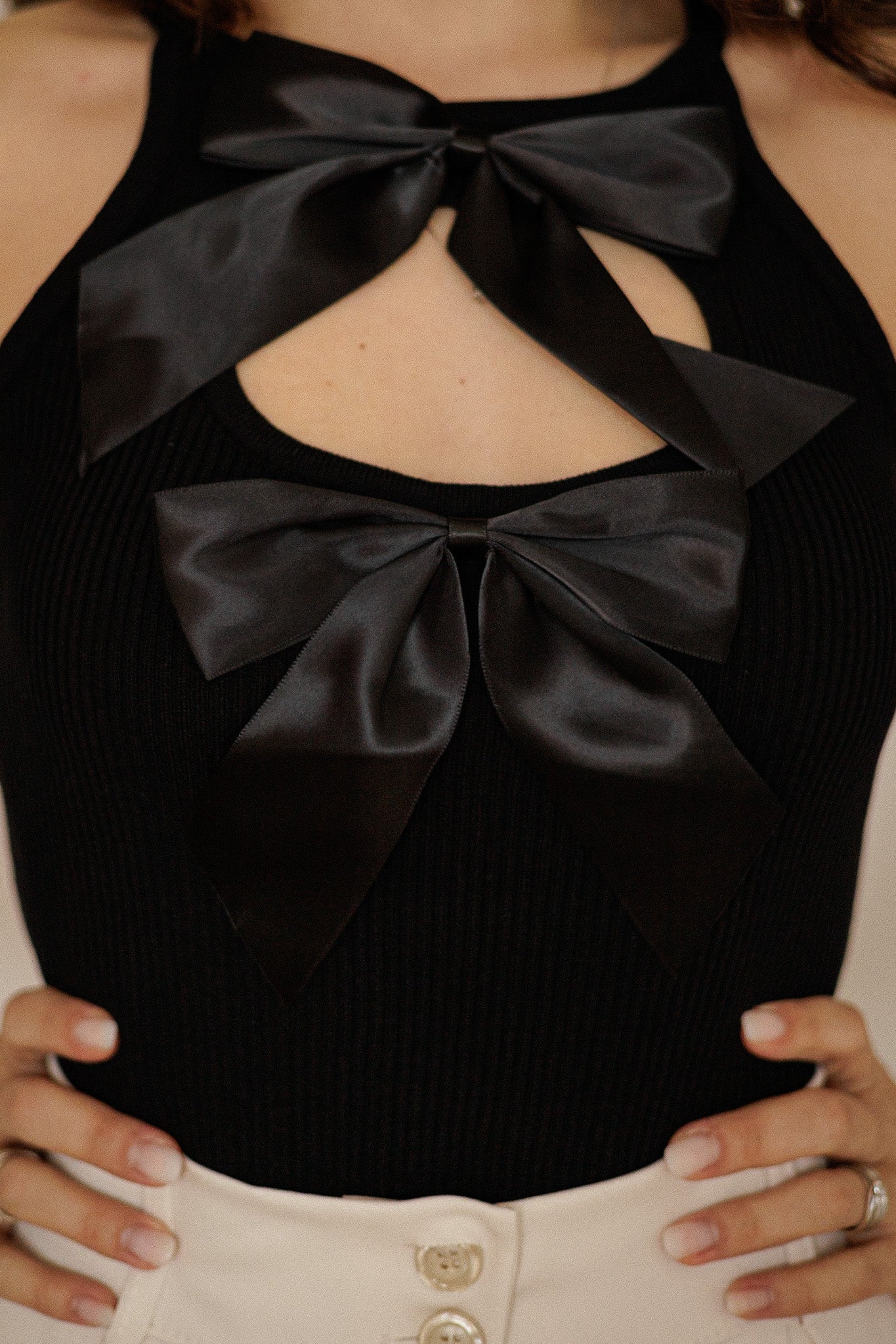 Body con fiocchi
