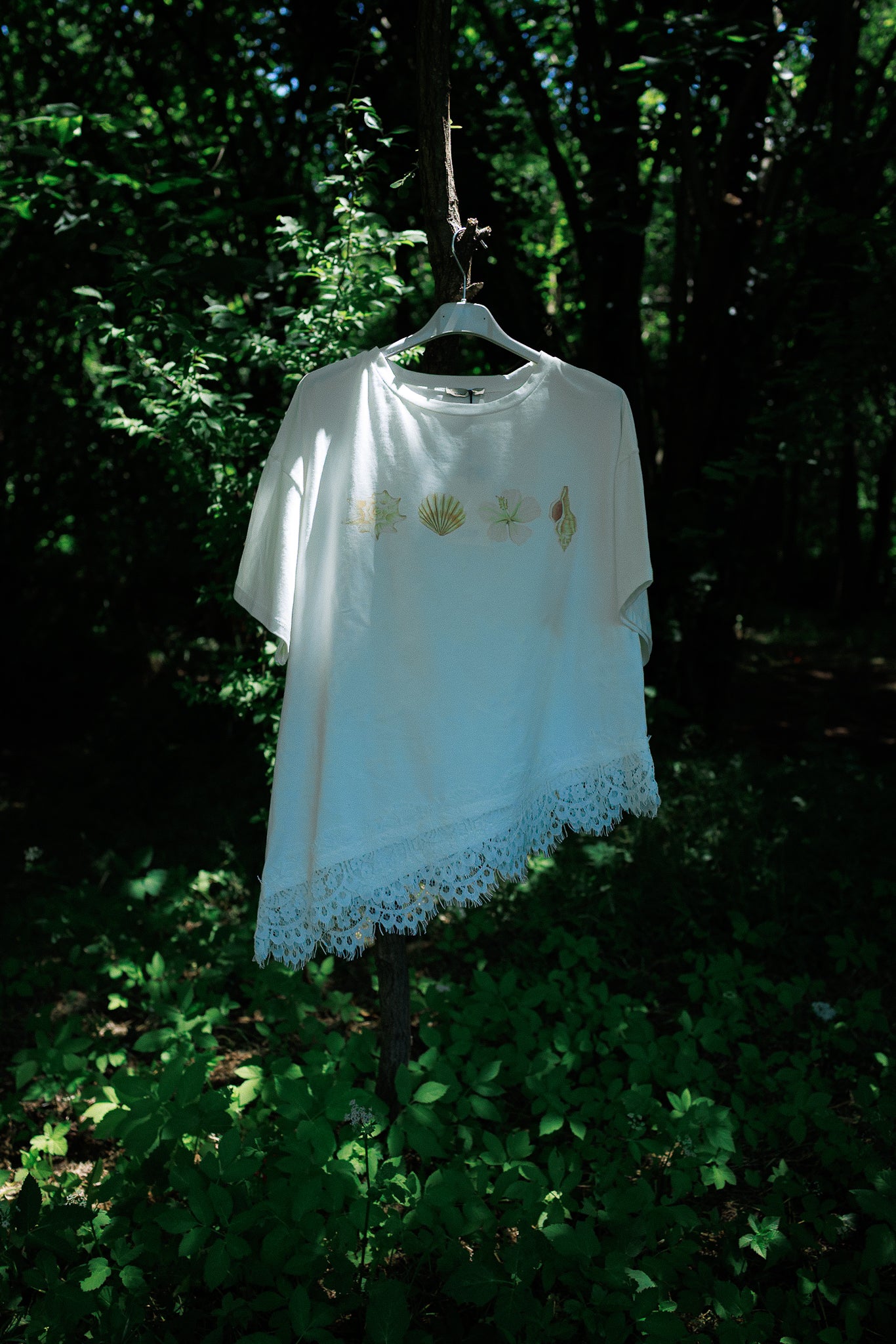 T-shirt conchiglie