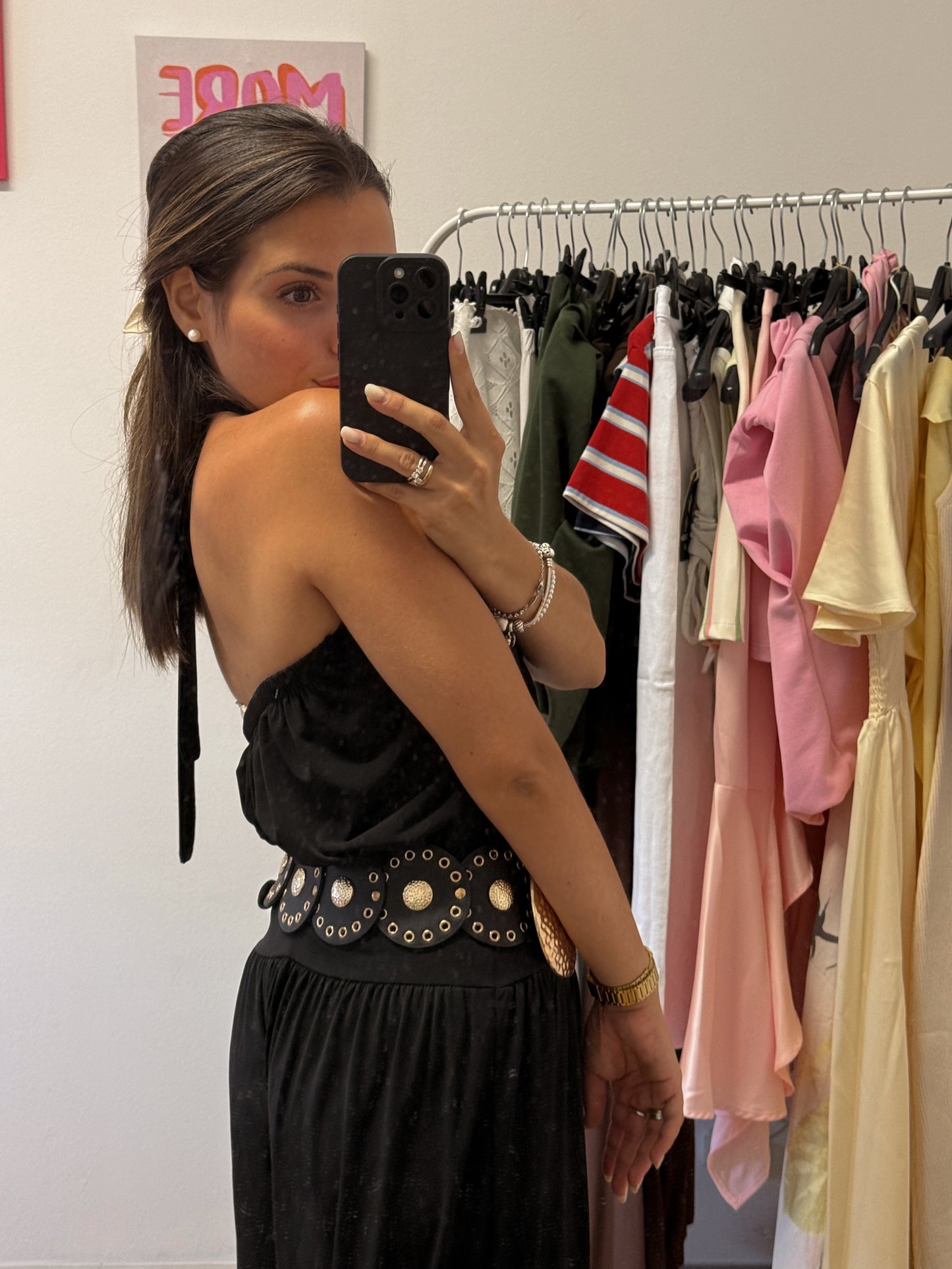 Tuta chic nera