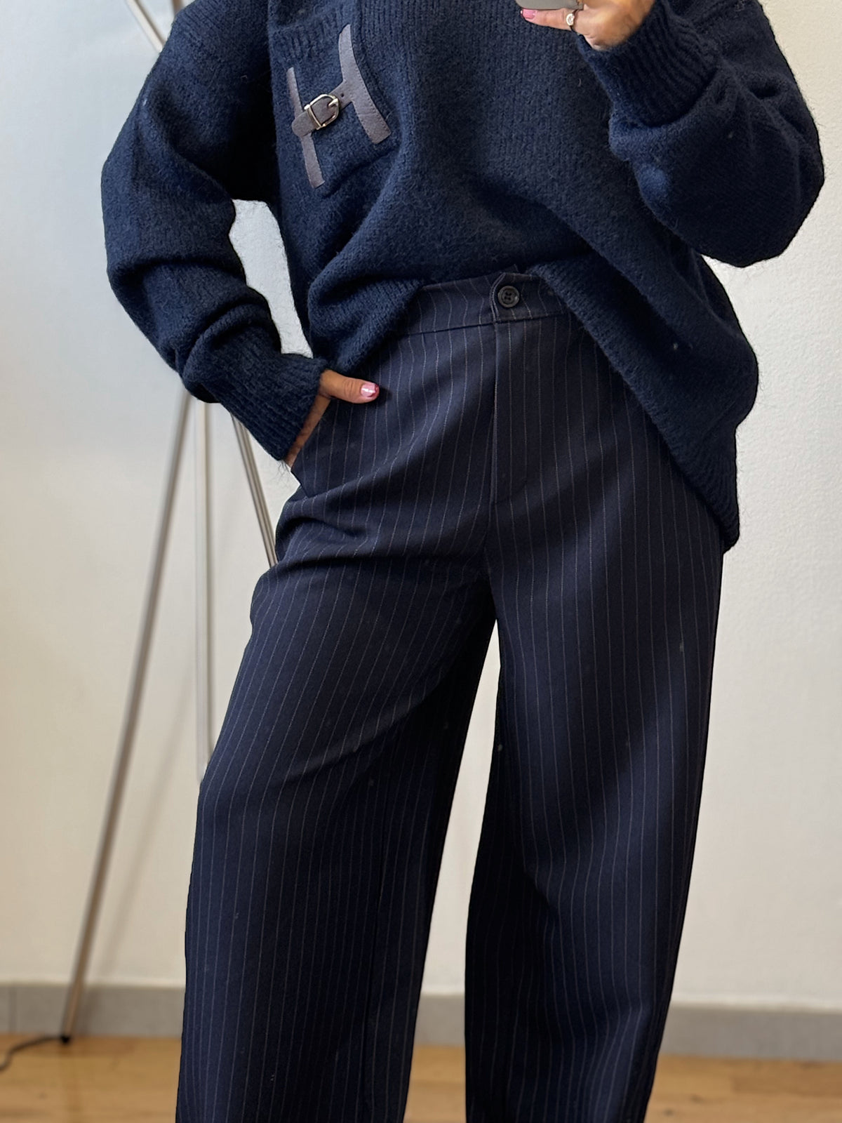 Pantalone “NAVY PINSTRIPE”