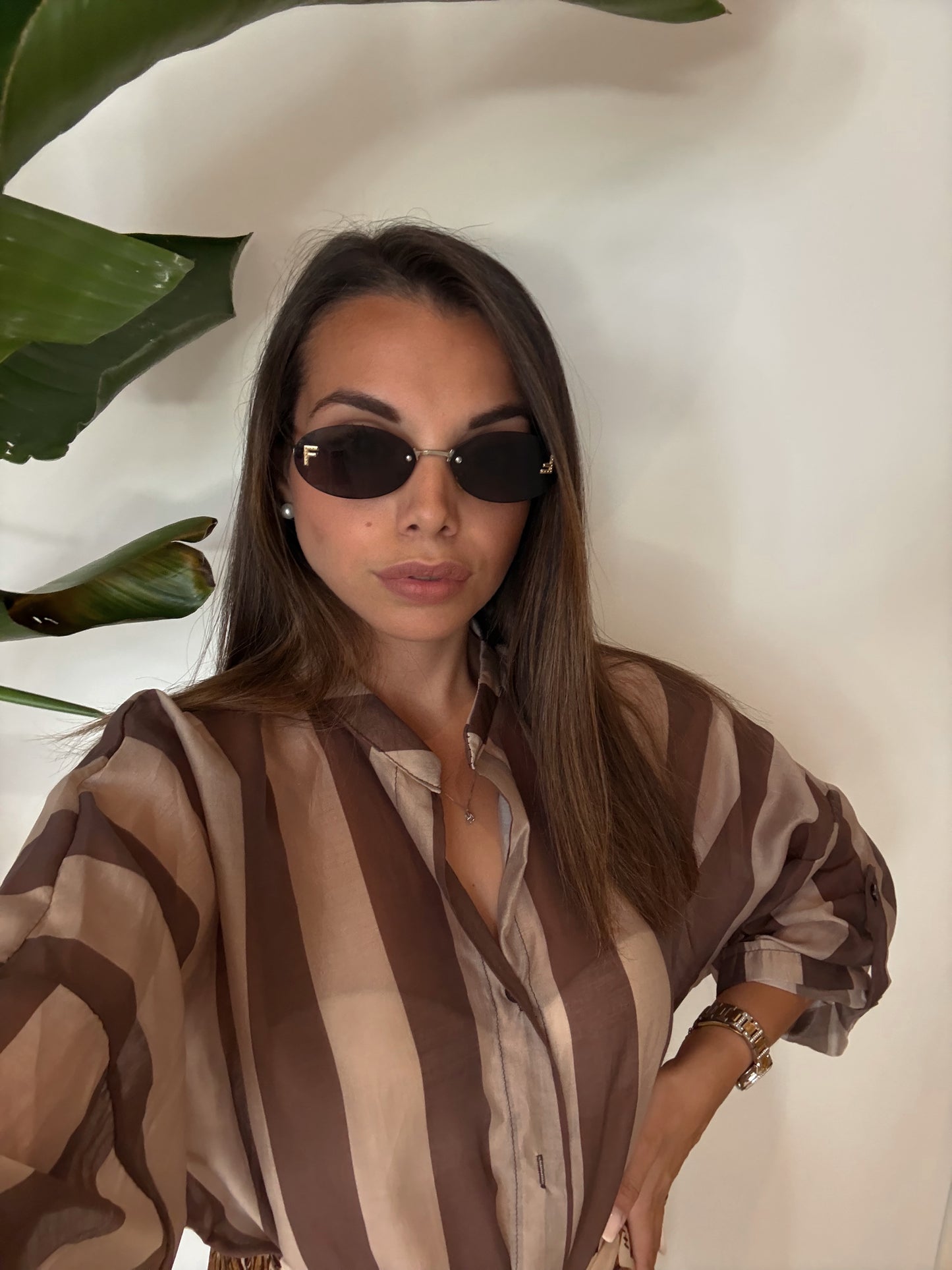 Camicia a righe
