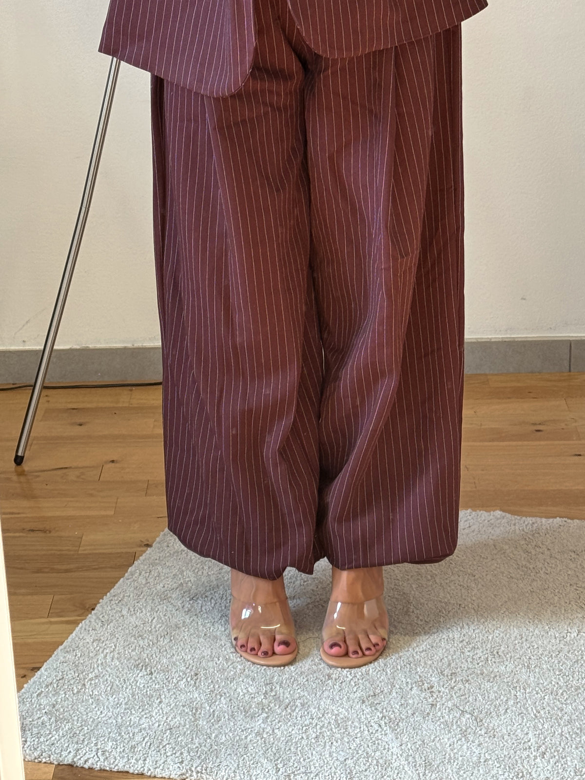 Tailleur “MANHATTAN” bordeaux
