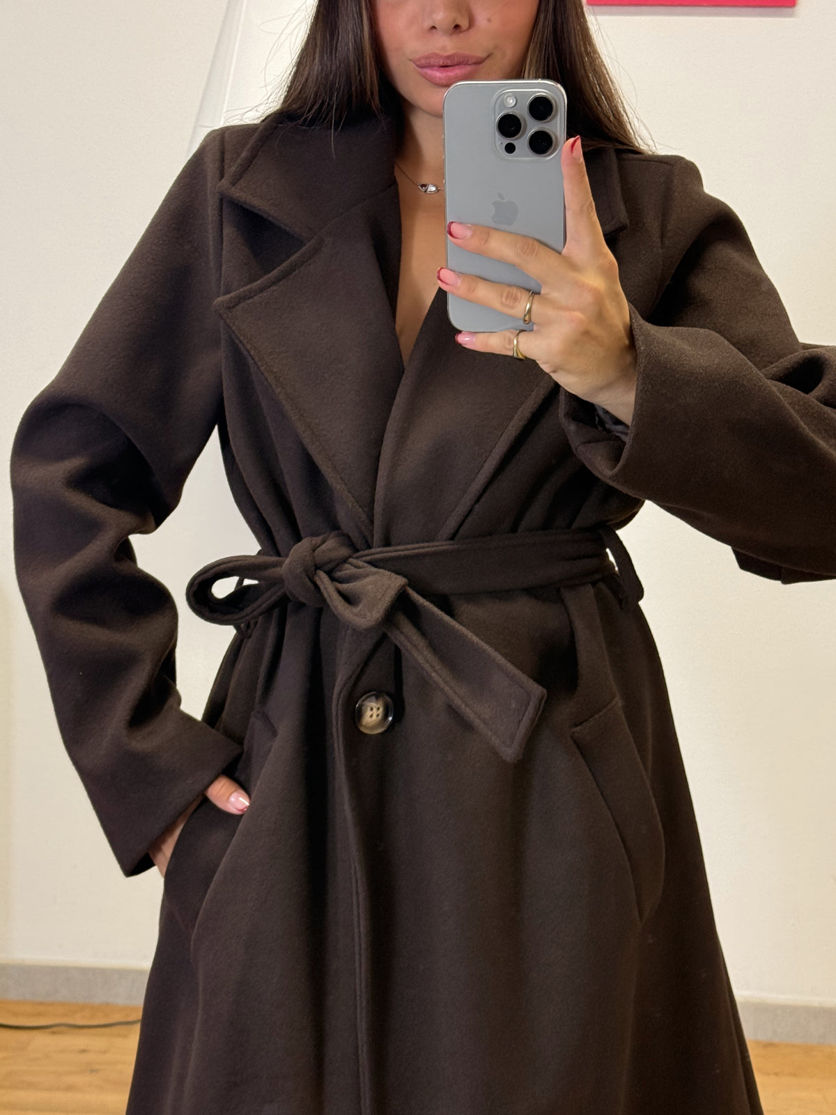 Cappotto “MANHATTAN” marrone