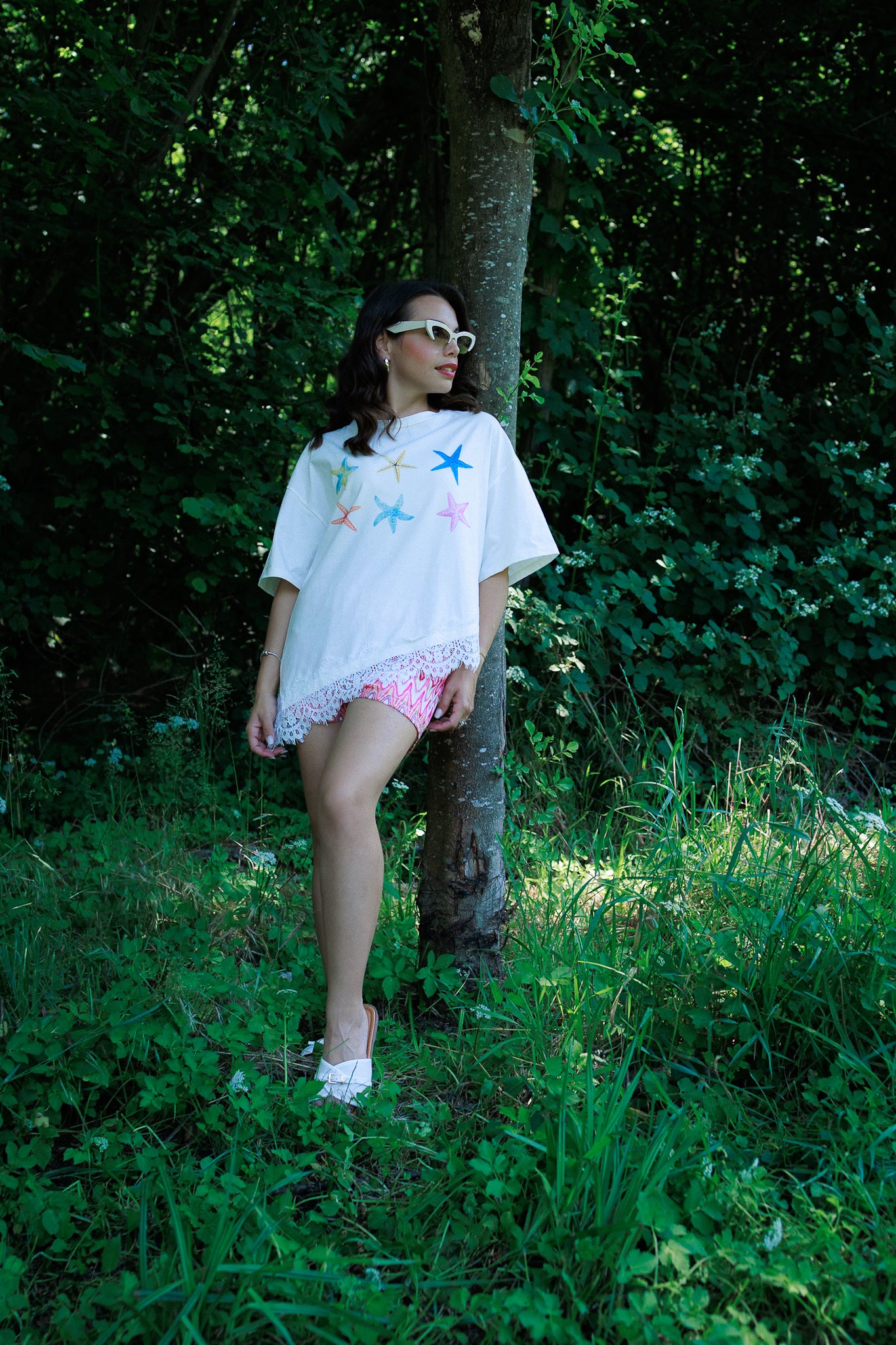 T-shirt stelle marine