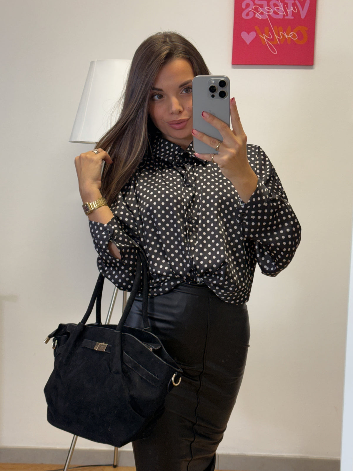 Borsa “VELVET” scamosciata
