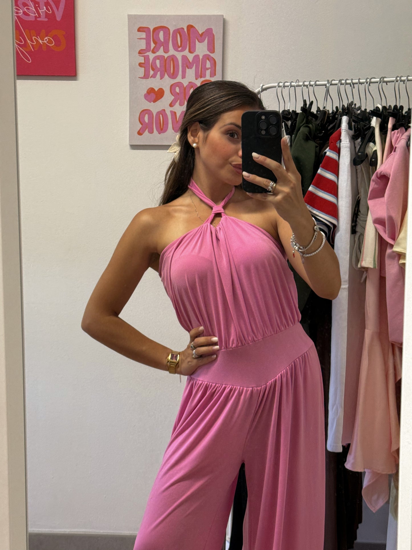 Tuta chic rosa Barbie