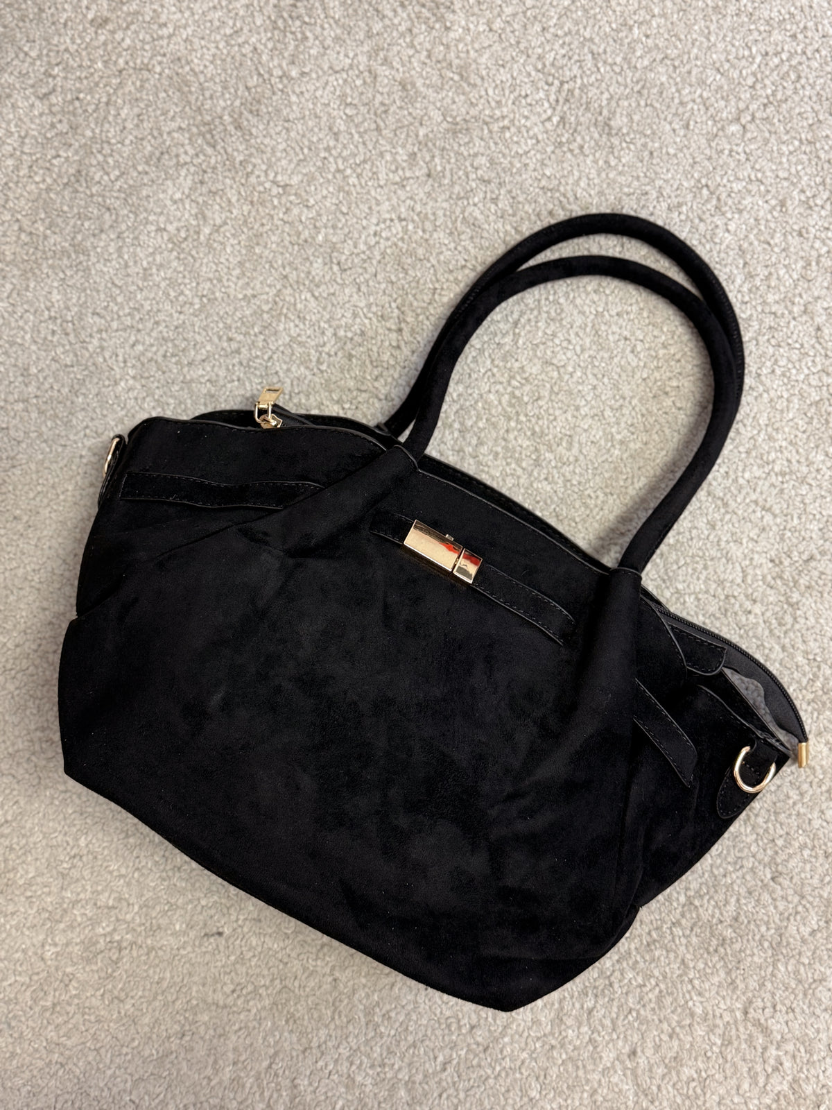 Borsa “VELVET” scamosciata