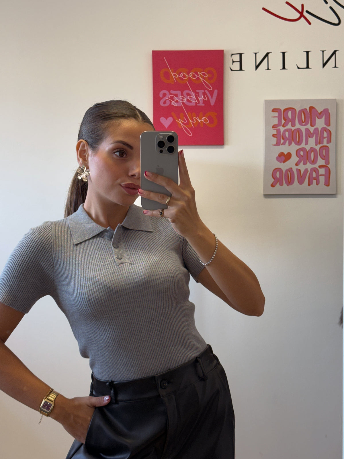 Polo “SPARKLE CHIC” vari colori