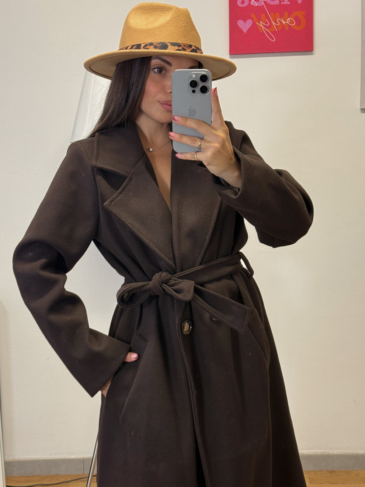 Cappotto “MANHATTAN” marrone